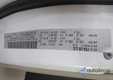 2017 Chrysler Pacifica Touring-L from USA, damaged, VIN 2C4RC1BG6HR523426